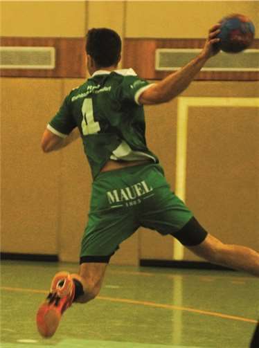 Malte Adolph bei einem Spielzug. privat