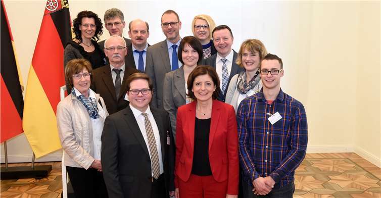 Malu Dreyer dankte engagierten Ehrenamtlichen aus dem ganzen Land.privat
