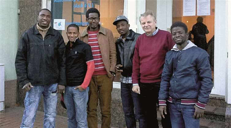 Mamadou Mouctar, Alimou, Saikou, Saliou und Aliou sind vor den Gräueln der ethnischen und politischen Konflikte in ihrem westafrikanischen Heimatland Guinea geflohen. privat