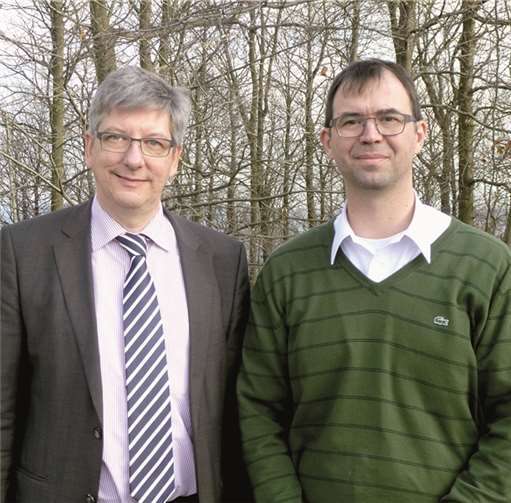 „Man ist auf einem guten Weg“ sind sich die beiden Moderatoren Hans-Peter Kröger und Stefan Lütke einig. privat