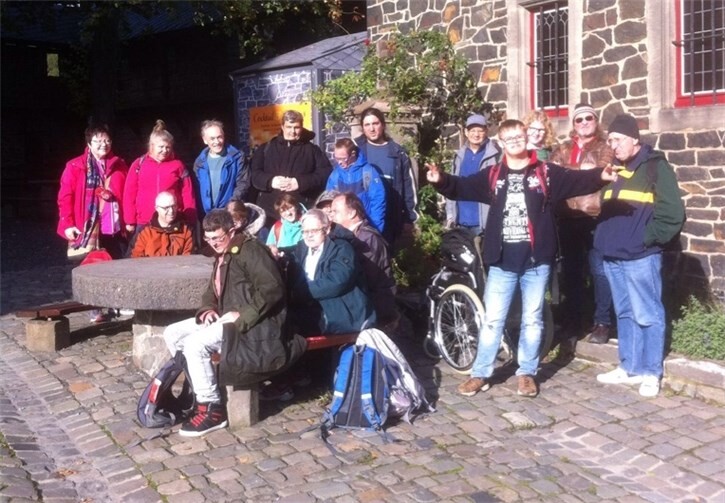 Manchmal schien auch die Sonne bei den täglichen Unternehmungen rund um Schmallenberg.