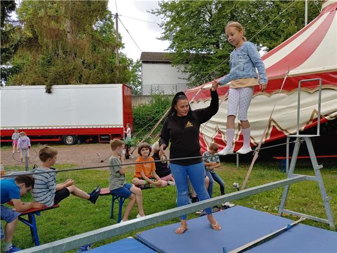 Manege frei in Heimbach-Weis, so hieß es im Luna-Park in Heimbach Weis. Foto: privat