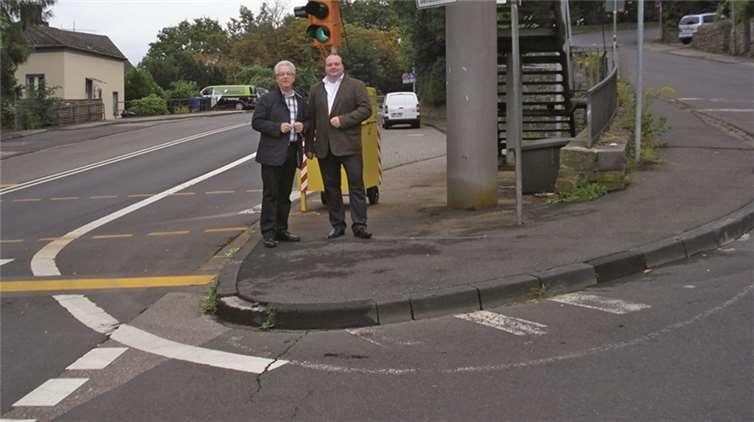 Manfred Bastian und Thorsten Schneider von der Karthäuser SPD.  privat