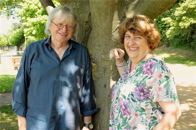 Manfred Pohlmann und Gabriele Keiser. Foto: M. Pohlmann