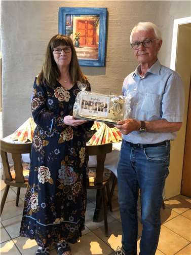 Manfred Schumacher geht in den Vereins-Ruhestand. Fotos: privat