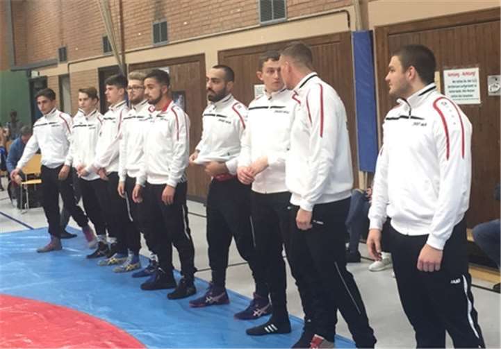 Mannschaftsaufstellung der RG Hürth/Rheinbach. Privat