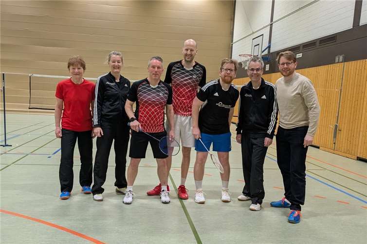 Mannschaftsfoto beim Spiel gegen den TV Nassau.Foto: privat