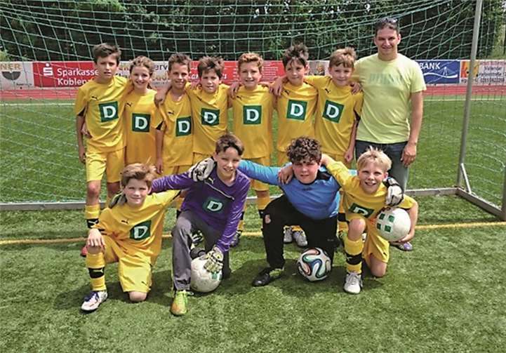 Mannschaftsfoto der E-Jugend.privat