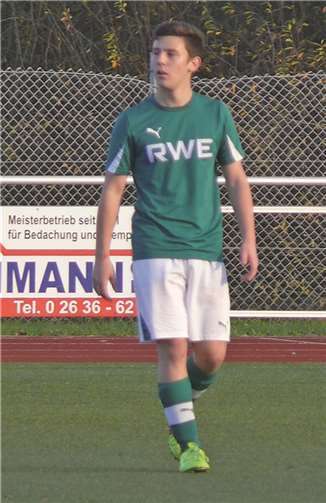 Mannschaftsführer Maicol Oligschläger. privat