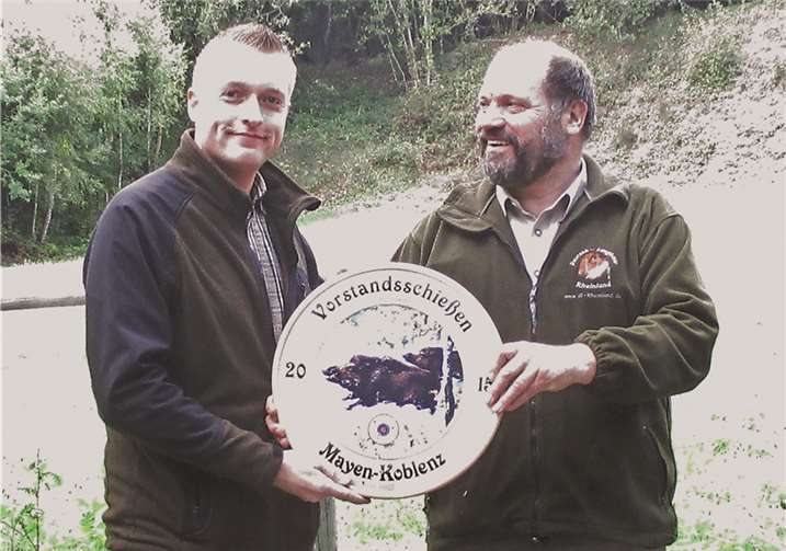 Manuel Jonas konnte die Ehrenscheibe erringen. PS