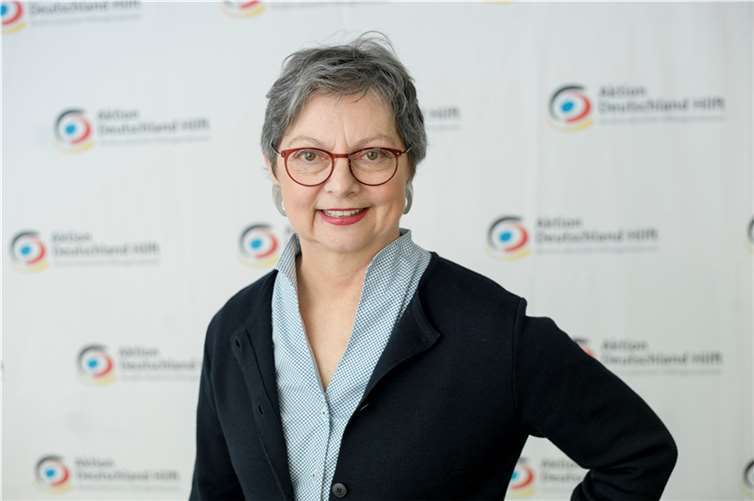 Manuela Roßbach.  Foto: Aktion Deutschland Hilft/Marc-Steffen Unger.