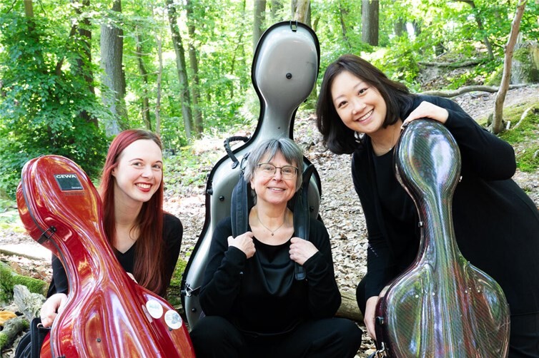 Mara Scholl, Eva Walcher und Hyewon Lee-Scholl