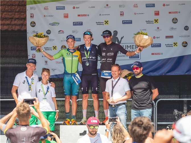 Marc Eggeling kam er mit einer Gesamtzeit von 4:02:42,50 in´s Ziel und erreichte damit in seiner Altersklasse Platz 2.  Foto: David Williams