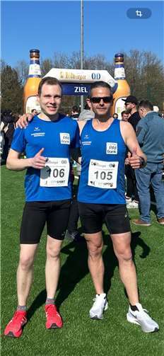 Marc Hermes und Michael Krämer liefen beim Fährtumlauf in Schweich starke Zeiten. Foto: privat