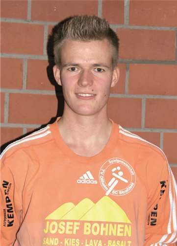 Marc Möllers, zeigte in der Schlussphase eine starke Leistung im Tor der SG Ollheim-Straßfeld. privat