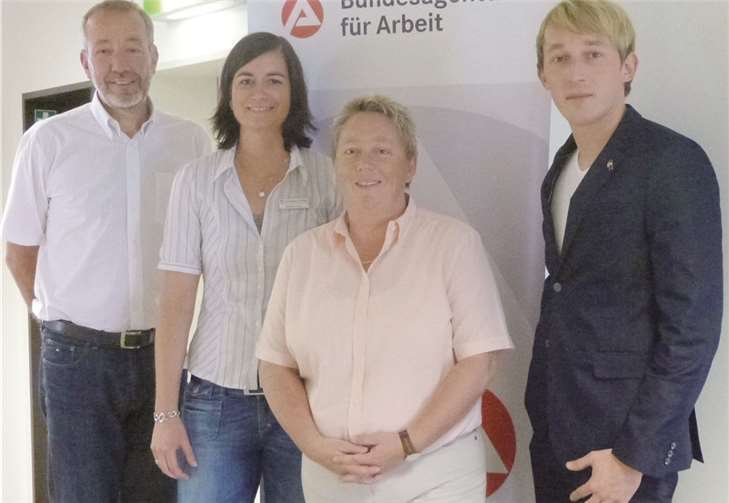 Marc Ruland, MdL (SPD) zu Gast bei der Agentur für Arbeit Koblenz-Mayen.  Privat
