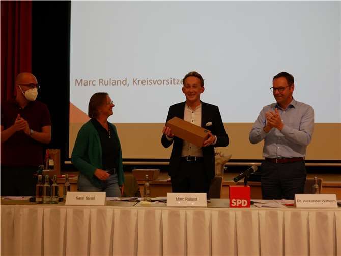 Marc Ruland freut sich über seine Wiederwahl als Kreisvorsitzender. Foto: privat