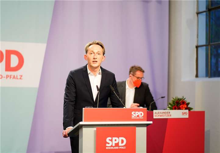 Marc Ruland wurde mit 81,0 Prozent der gültig abgegebenen Stimmen zum neuen Generalsekretär der SPD Rheinland-Pfalz gewählt. Das sind sieben Prozent mehr, als bei der digitalen Abstimmung (74 Prozent).Foto: privat