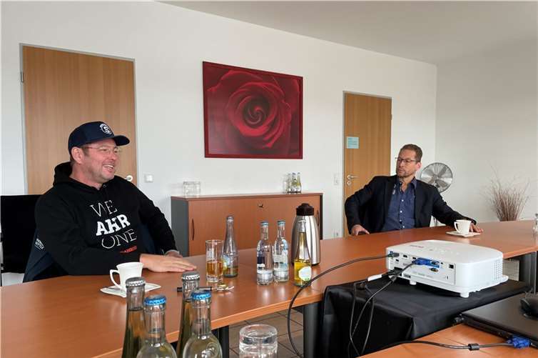 Marc Ulrich (l.) und Jörg Schäfer. Foto: ROB