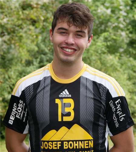 Marcell Falk zeigte eine starke Leistung in der Deckung und Angriff. privat