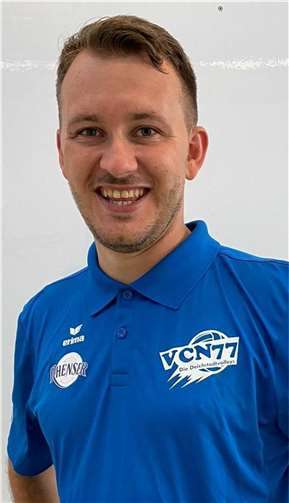 Marco Heise, hauptamtlicher Jugendtrainer und -Koordinator beim VCN, übernimmt ab sofort zusätzlich die Aufgabe des Pressewarts. Foto: Jörg Niebergall.