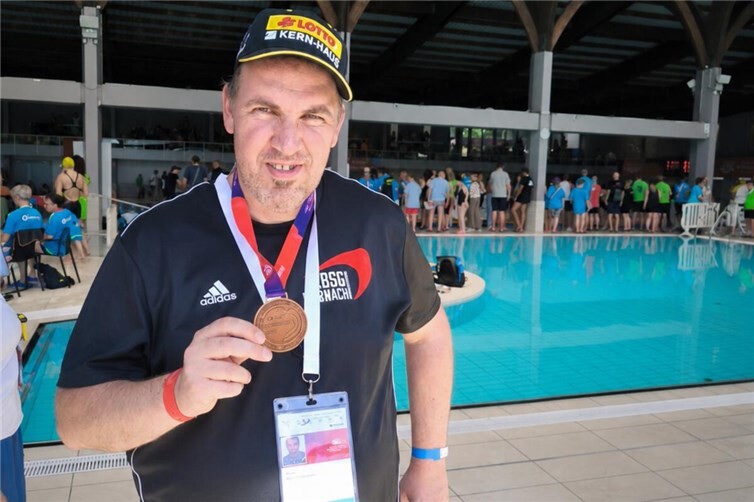 Marco Zietzman holt Bronze im Schwimmen