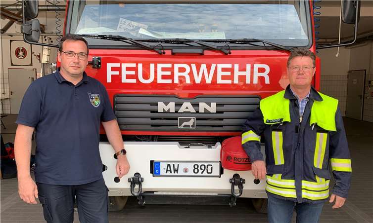 Marcus Mandt (l.) und Richard Lindner. Foto: ROB