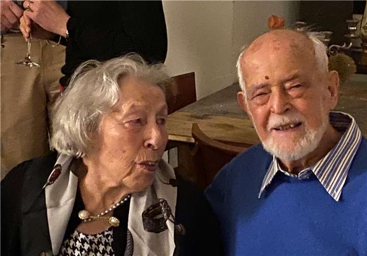 Marga und Dr. Hasso Pacyna feierten Gnadenhochzeit.Fotos: privat