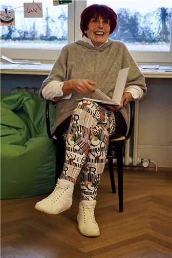 Margarete Gebauer bei der Buchvorstellung.  Foto: Andrè Gebauer