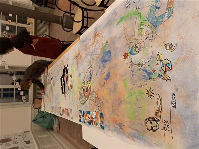 Margarete Gebauer stellt im Kreishaus aus.  Foto: Margarete Gebauer