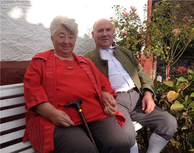 Margot und Egon Strohe gehen seit 60 Jahren zusammen durchs Leben. privat
