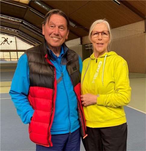 Margreth Beyer und Thomas Murtaugh waren am Start. Foto: privat