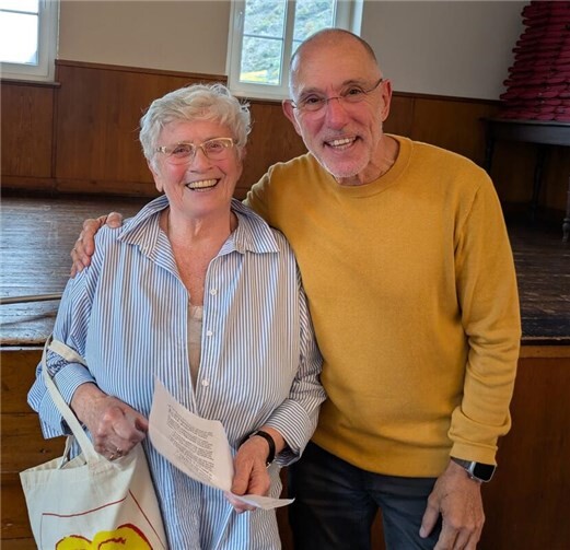 Ein unvergesslicher Nachmittag voller Genuss, Musik und Gemeinschaft Maria Koch und Claus Oestmann.