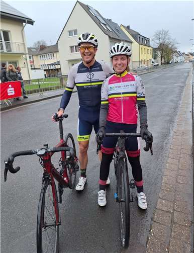 Marie Fritzsche und Fergus Neher.  Foto: privat