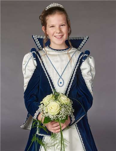 Marie I. vom Lindenhof regiert würdevoll ihr Narrenvolk. Privat