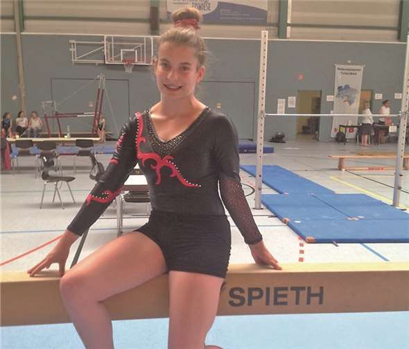 Marie Kröter konnte sich vorzeitig für die Deutsche Mehrkampfmeisterschaft qualifizieren.privat