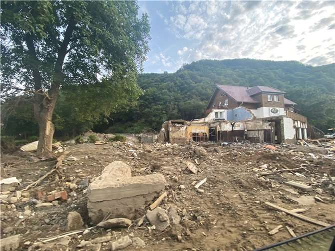 Marienthal nach der Flut im Juli 2021.  Foto: ROB/Archiv
