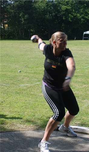 Marina Haubrich bei der Weltmeisterschaft in Tata/Ungarn..Privat