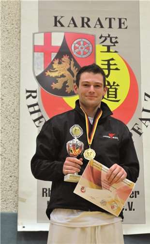 Mario Zeiler auf dem 1.Platz. privat