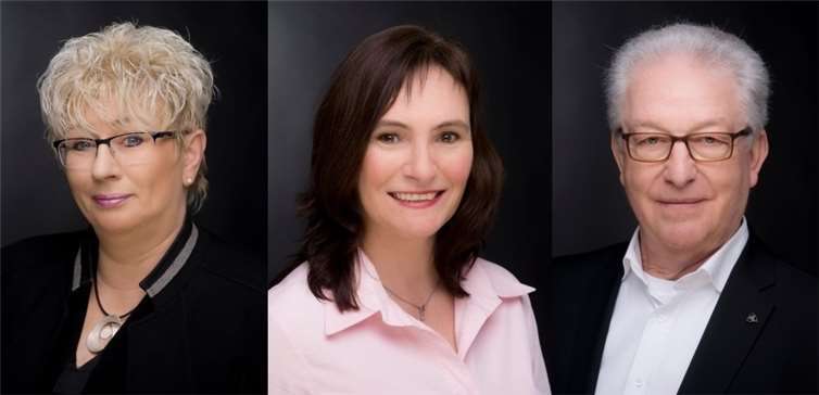 Marion Lipinski-Naumann, Ute Wierschem und Manfred Bastian.Quelle: SPD-Stadtratsfraktion