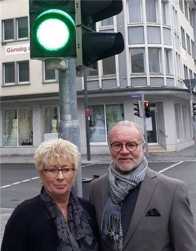 Marion Lipinski-Naumann und Fritz Naumann.Quelle: SPD-Stadtratsfraktion