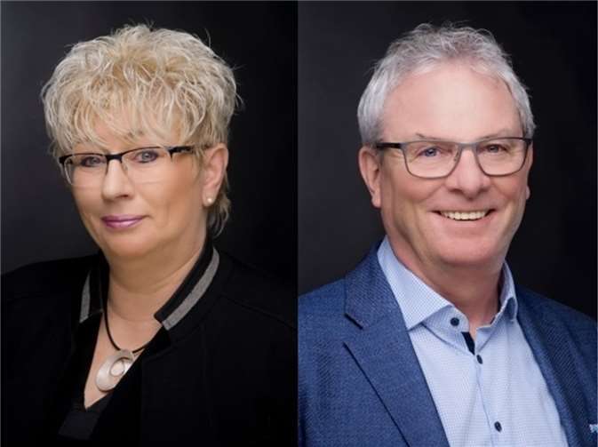 Marion Lipinski-Naumann und Thomas Kirsch.Quelle: SPD-Stadtratsfraktion