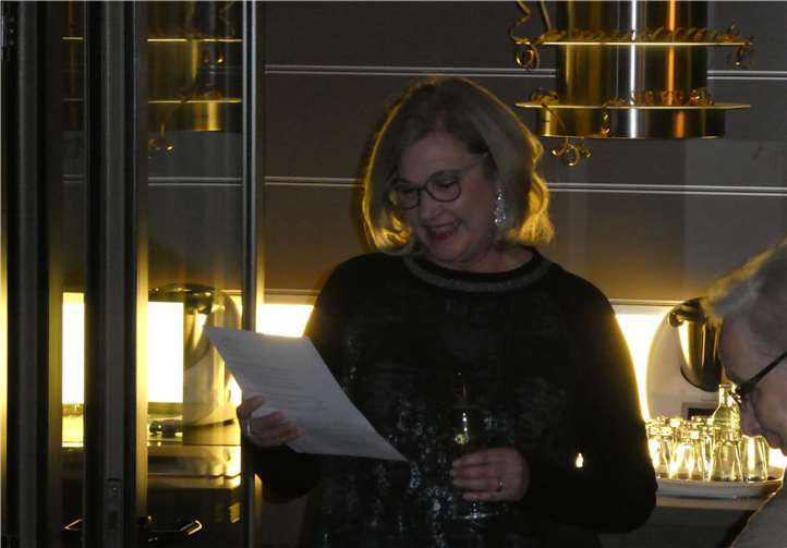 Marion Lötsch begrüßte die Gäste beim Ladies-Neujahrsempfang. Foto: privat