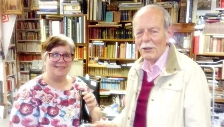 Marion Morassi und Professor Udo Margedant.Foto: privat