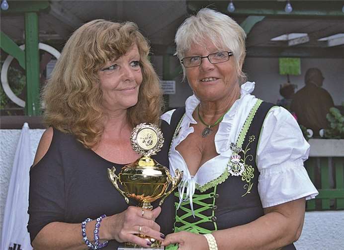 Marion Schunk wurde neue Miss Flinte. AB