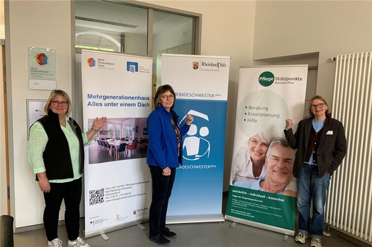 Marion Surrey, Ingrid Neubusch und Ute Remshagen (v.l.)