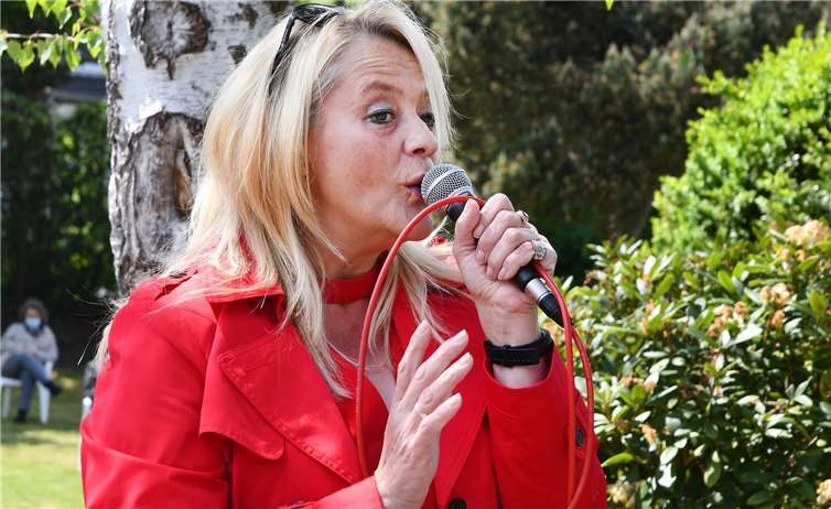 Marion Wallendorf sorgte für beste Stimmung.