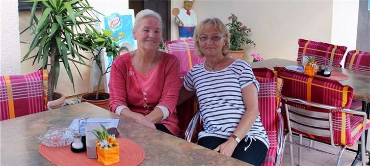 Marion und Maria: Sie verbindet etwas Besonderes.  privat