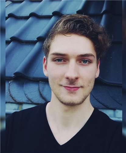 Mark Braun wann den 2. Platz beim Schülerwettbewerb der Regionalvertretung der europäischen Kommission. Foto: privat