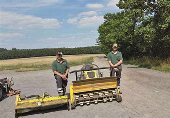 Mark Lohn mit seinem Vater Bernd Lohn.privat